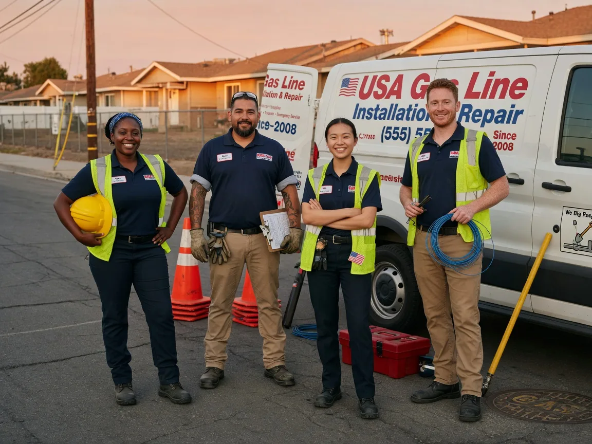 Gas Line Installation company in Herndon, KS